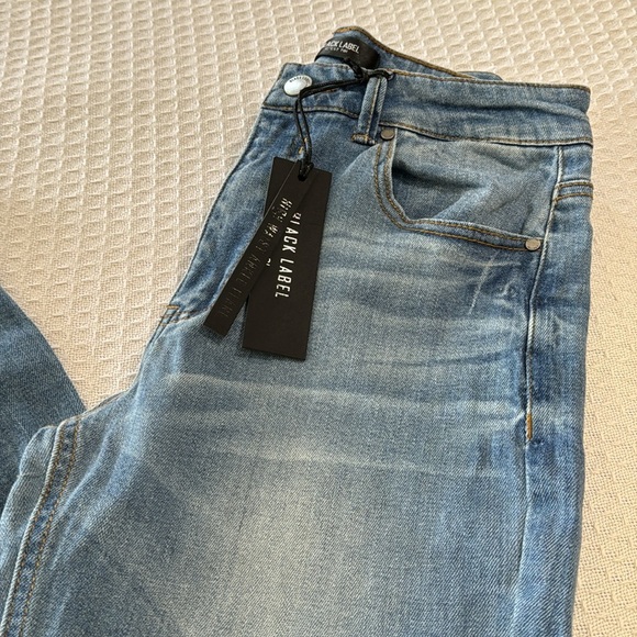 Black Label NWT High Waisted Ankle Flare Jeans - Picture 4 of 12